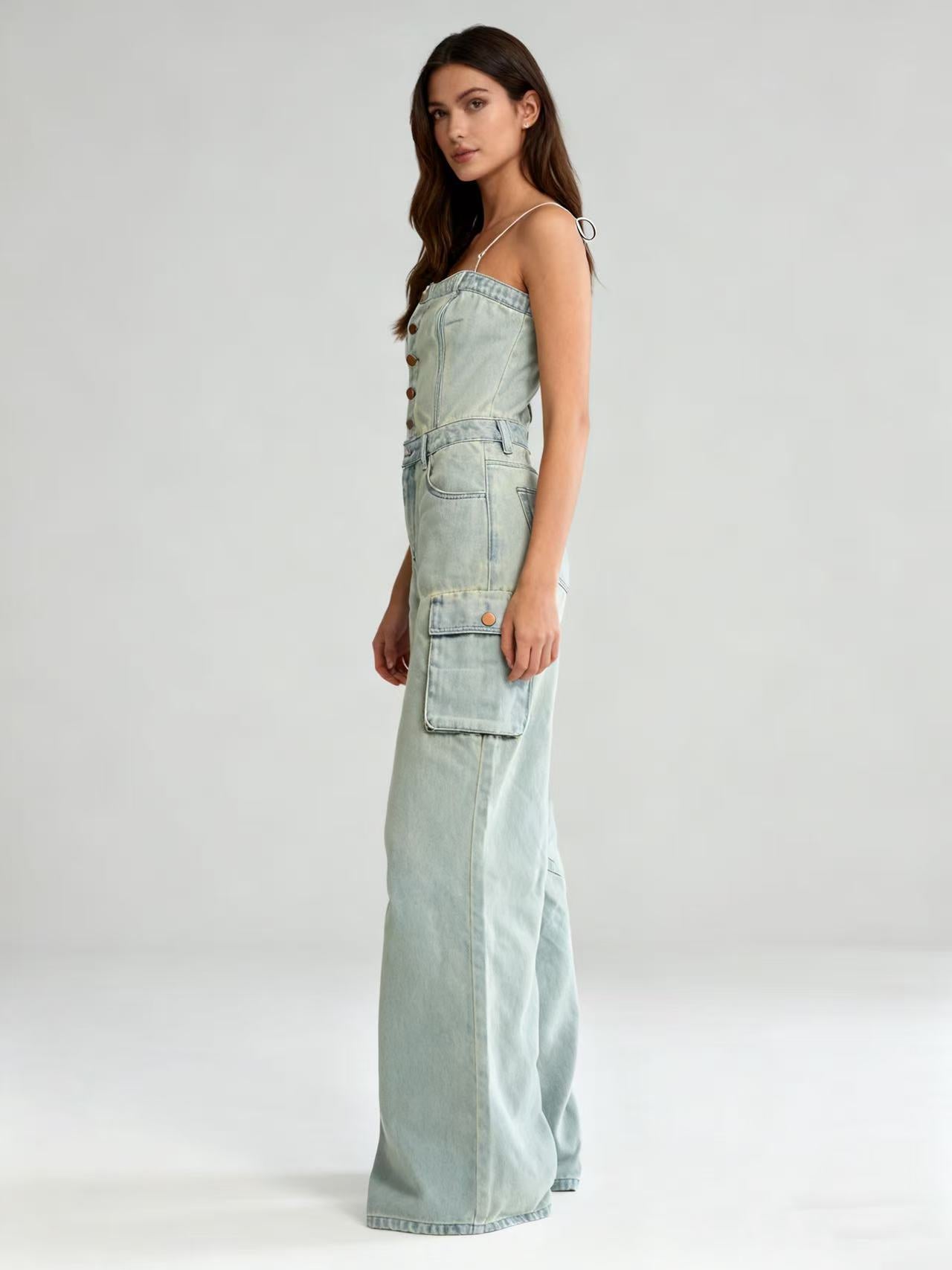 Strapless Jumpsuit ZF2527