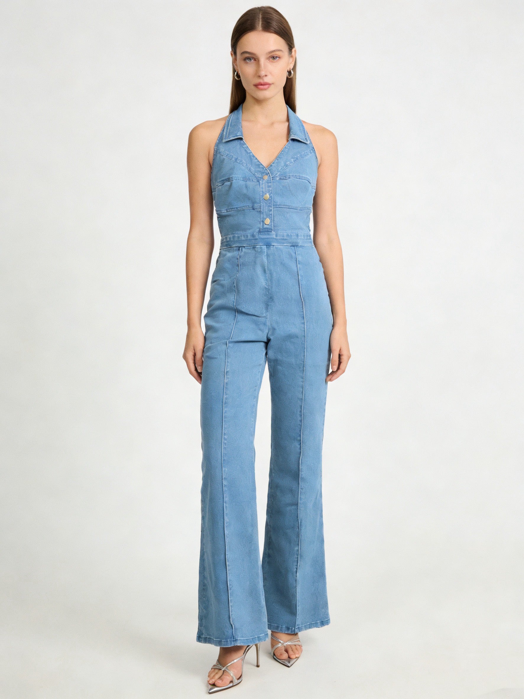 Strapless Jumpsuit ZF2541