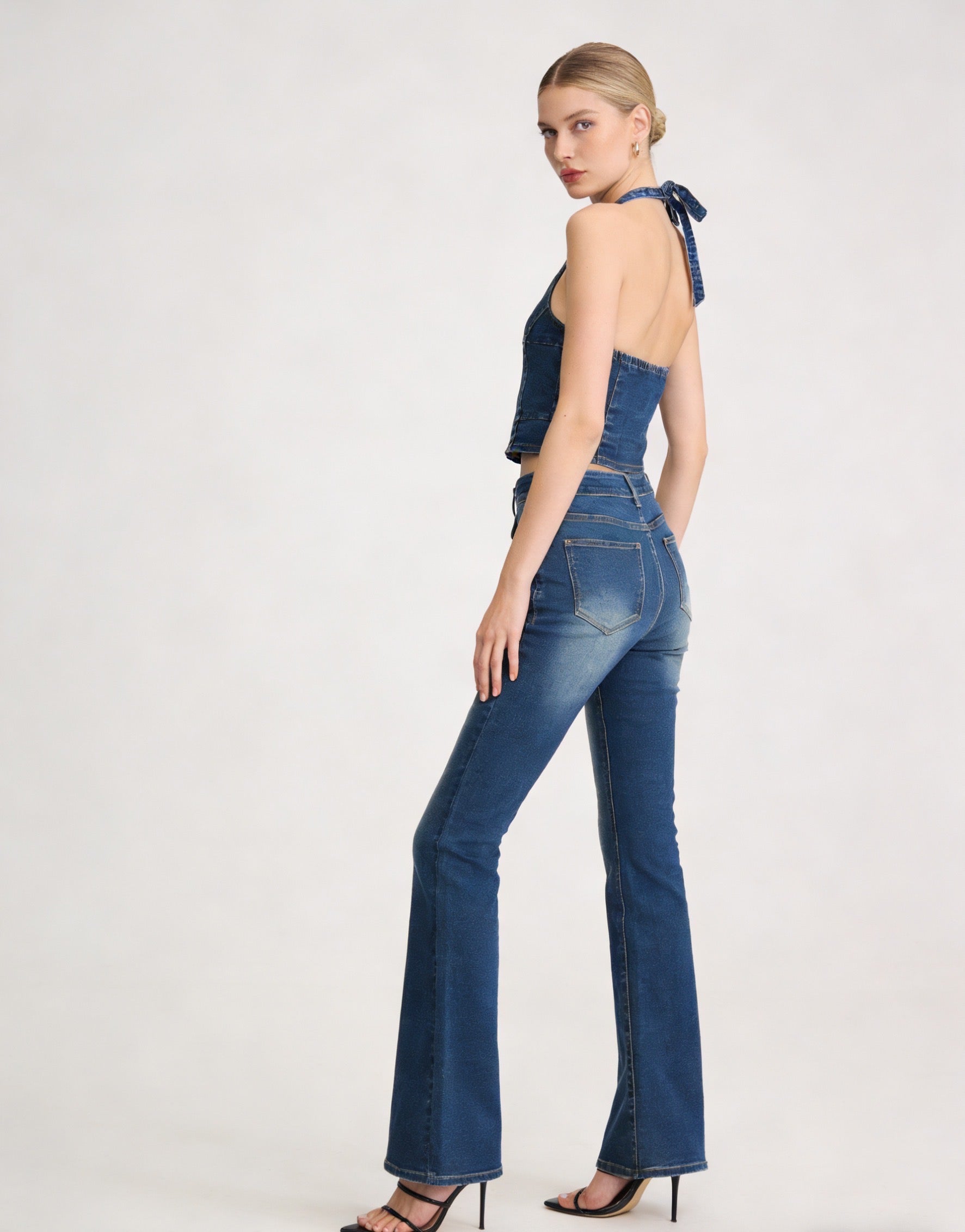 Strapless top and skirt set ZF2540