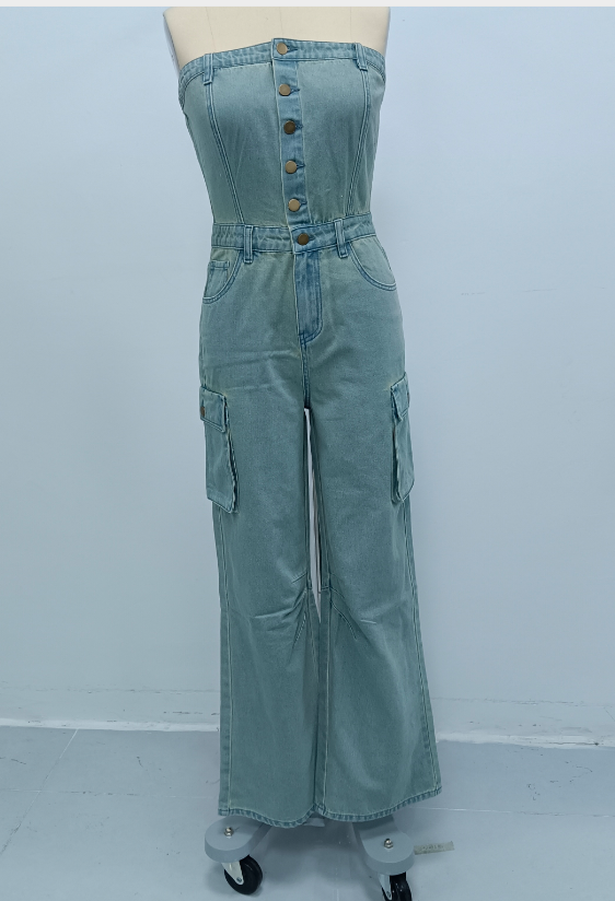 Strapless Jumpsuit ZF2527