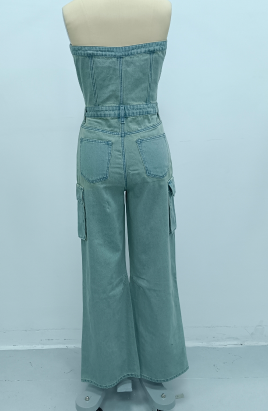 Strapless Jumpsuit ZF2527