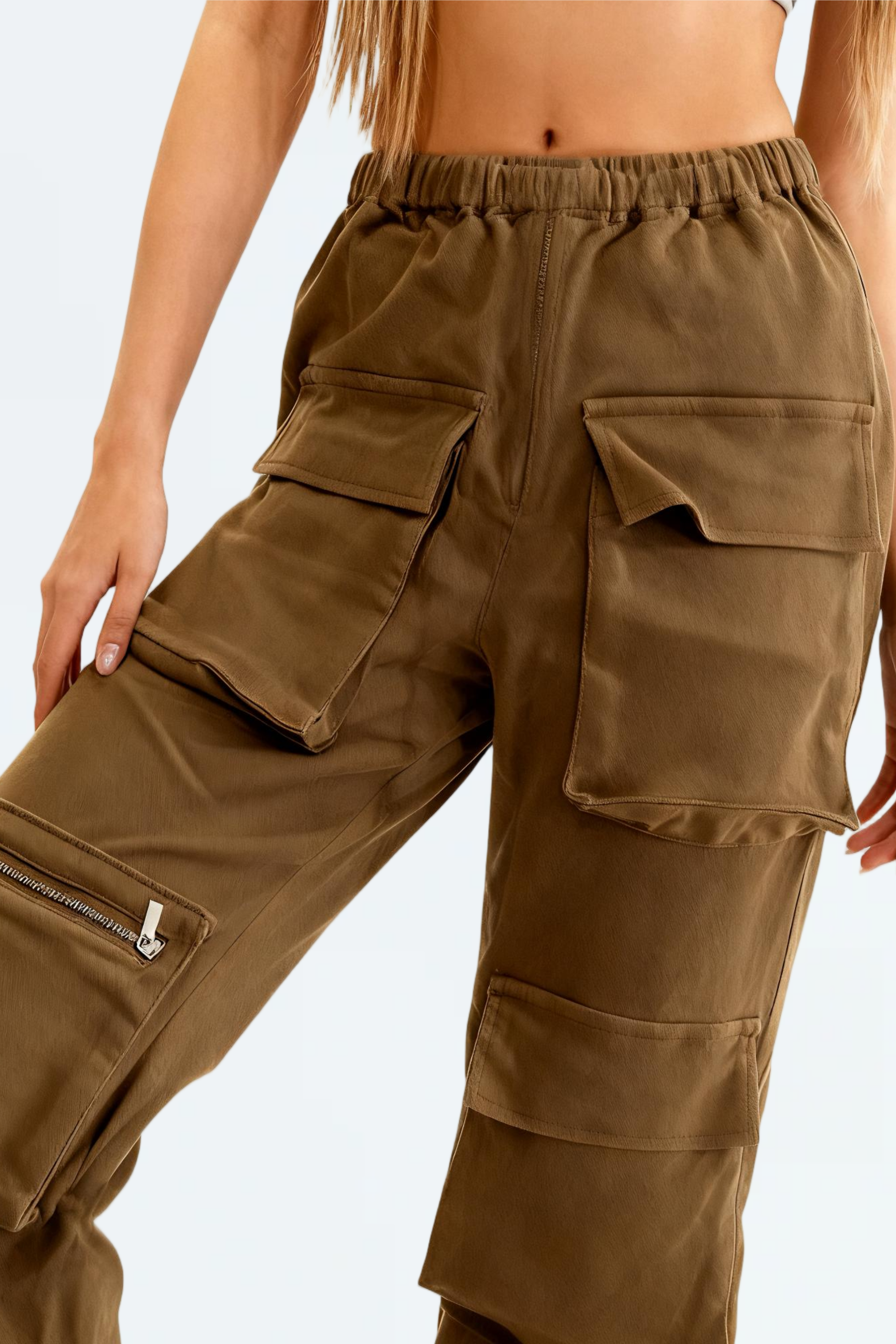 High-Waisted Slim Fit Women's Jeans - Comfort Stretch Denim