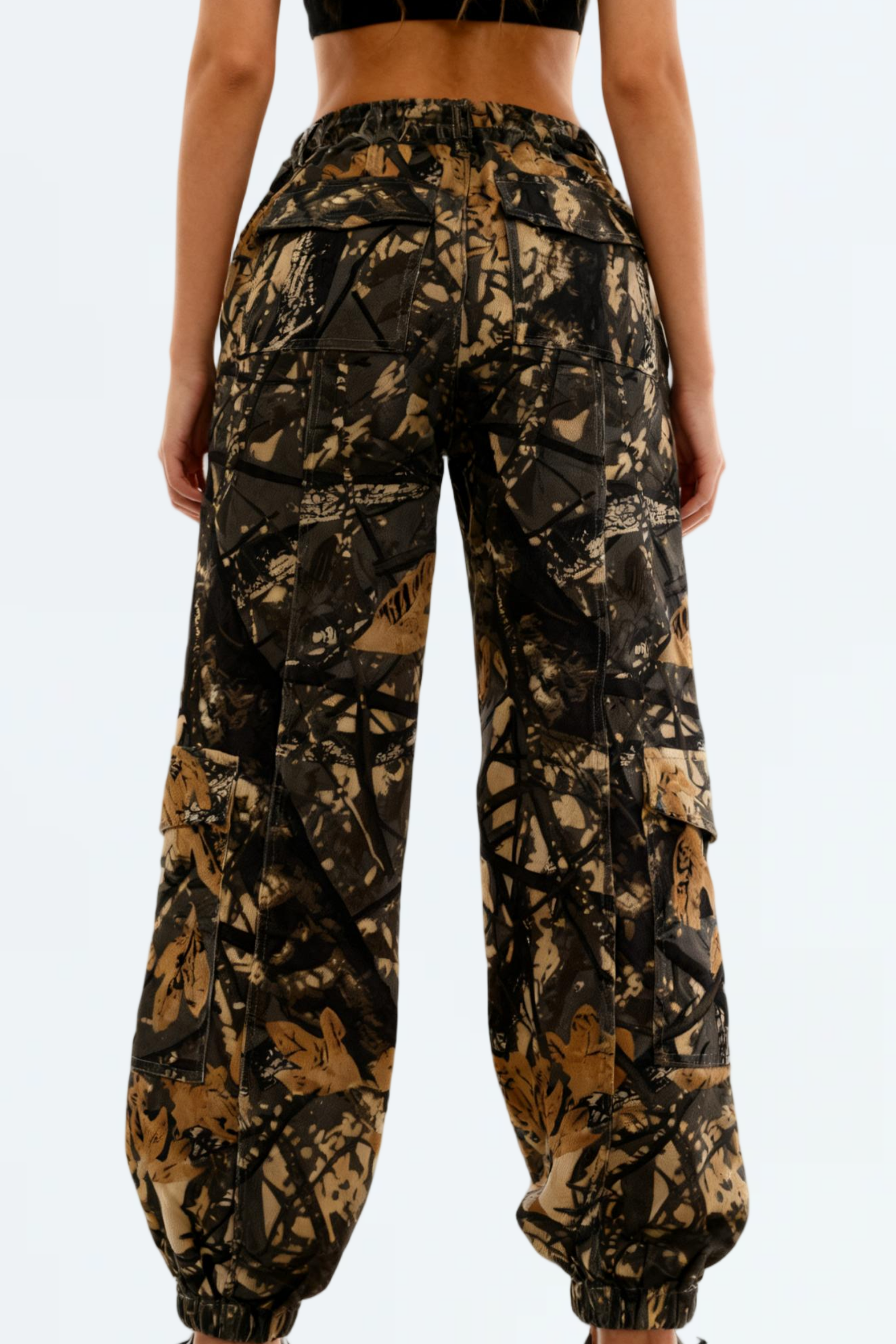 High-Waisted Slim Fit Jeans - Tummy Control Stretch Denim