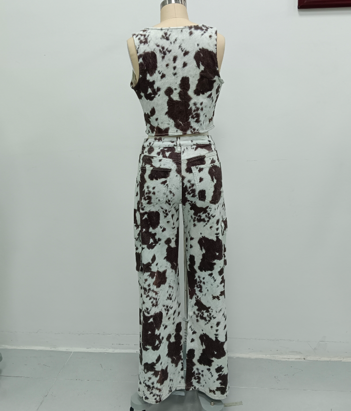 Women's vest and trousers set